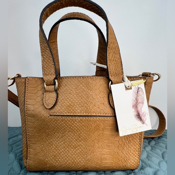 Jessica Simpson GIA Satchel - Color Pecan - Picture 8 of 10